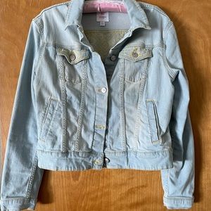 Lularoe Harvey Jean Jacket L